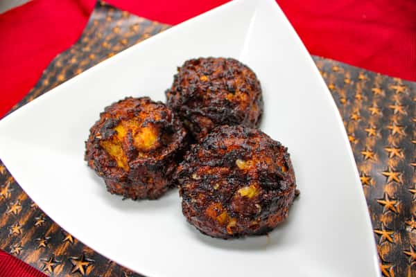 Plaintain Beans Bites