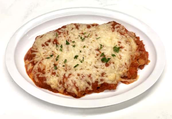 Vegan Chicken Parmigiana
