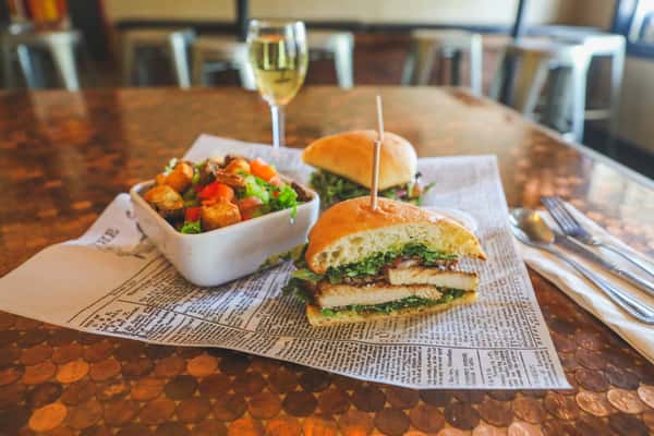 Smashed Chicken Sandwich