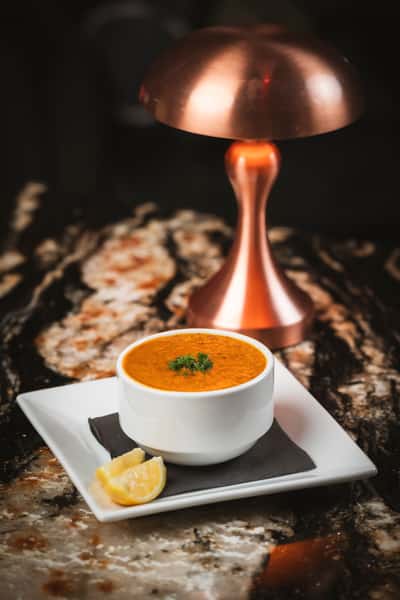 Lentil Soup plate