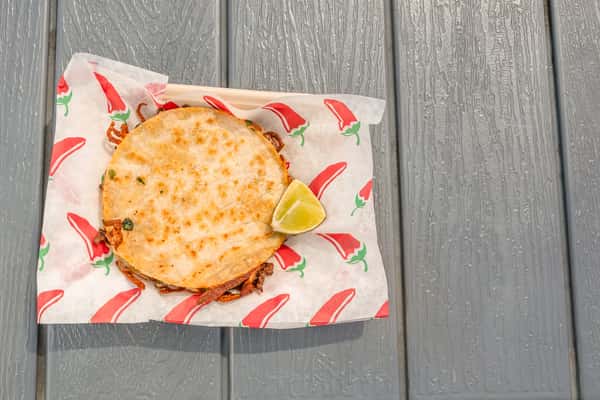 Adobada Chicken Mulita