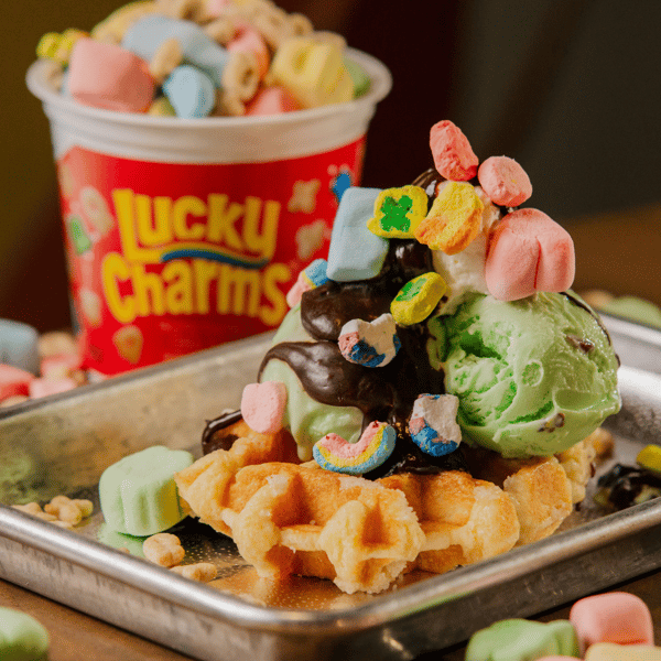 St. Patrick's Waffle