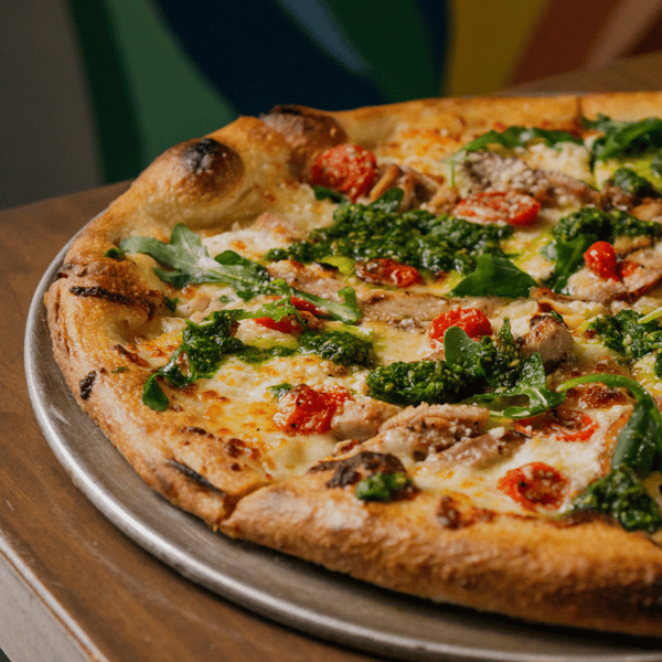 Pesto Chicken Pizza