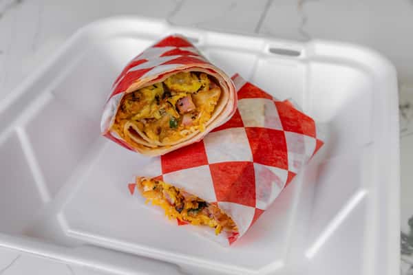 Victor's Breakfast Special Burrito