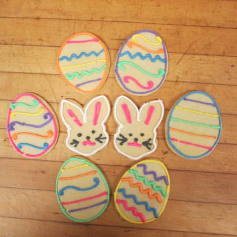 Easter Decorated Sugar cookie