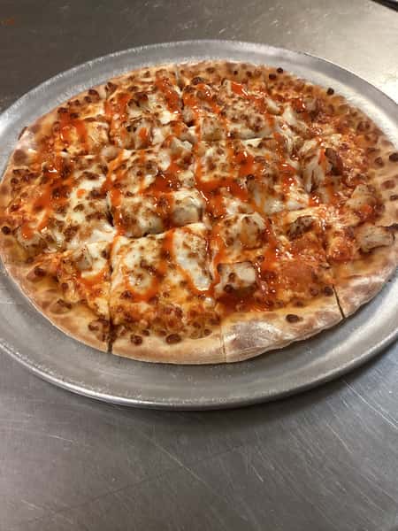 Buffalo chicken pizza