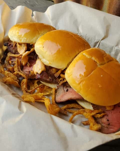 Flank Steak Sliders