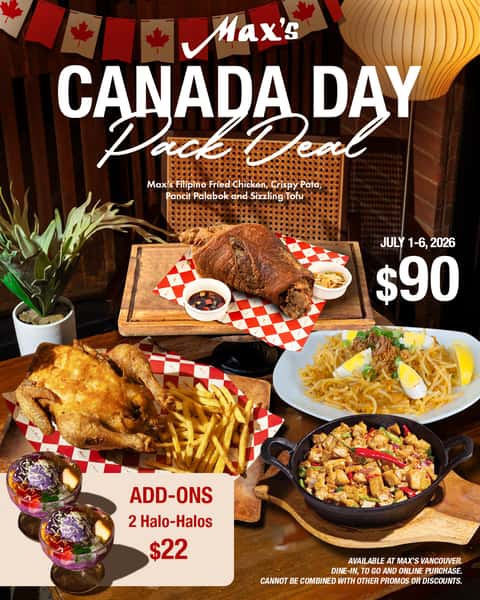Canada Day Pack Deal Vancouver