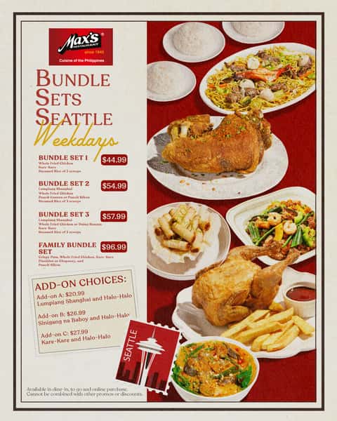 Bundle Sets Weekdays Seattle