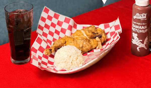 Half Chicken Combo Meal To Go Ca