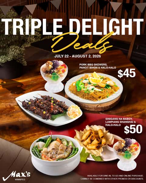 Triple Delight Deals Winnipeg