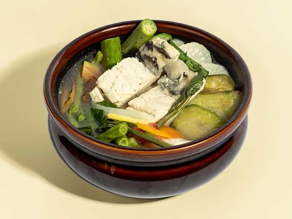 Sinigang na Bangus Belly (Milkfish Tamarind Soup)
