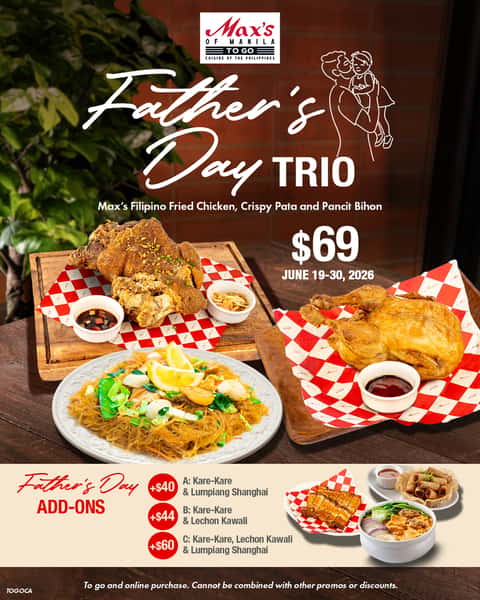 Father's Day Trio TO GO CA