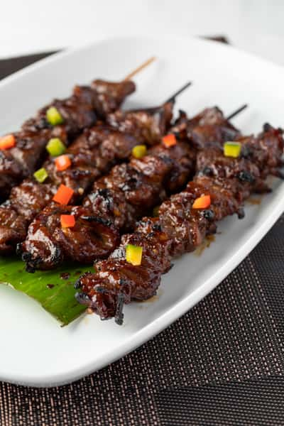 Filipino Pork Barbecue Skewers Cater Trays Maxs Restaurant North America Cuisine Of The 9165