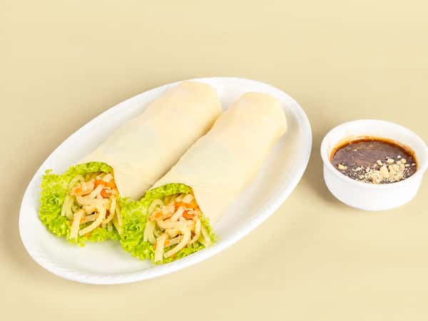 Fresh Lumpiang Ubod (Heart of Palm Egg Roll)