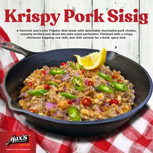 Max's Krispy Pork Sisig