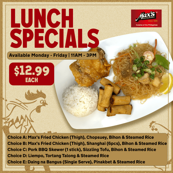 Lunch Specials