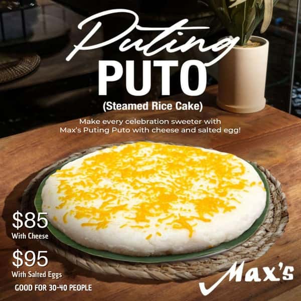 Puting Puto (Steamed Rice Cake)