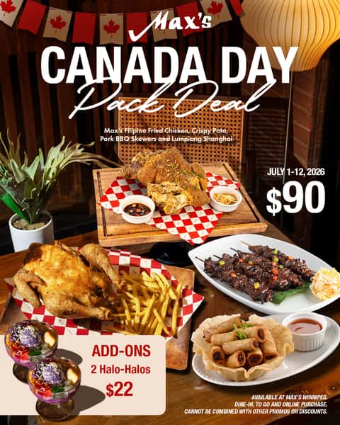 Canada Day Pack Deal Winnipeg