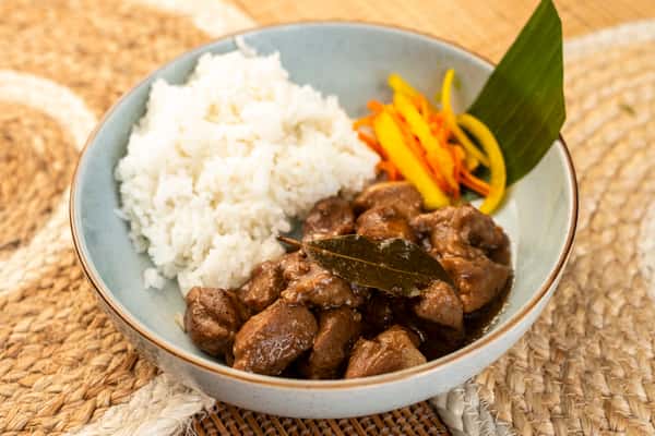 Pork Adobo Rice Bowl