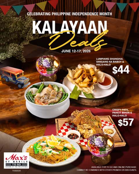 Kalayaan Deals To Go CA