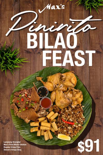 Pinirito Bilao Feast Vancouver