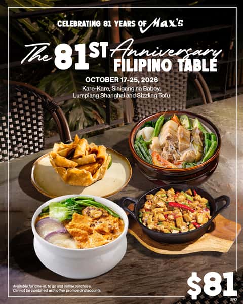 The 81st Anniversary Filipino Table Milpitas