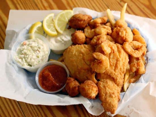 Fried Seafood Combo