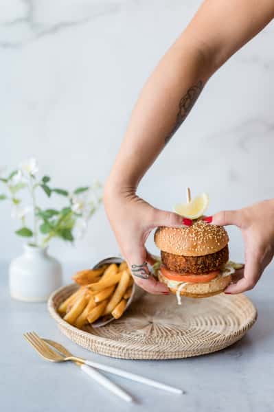 Krabby Patty Sandwich