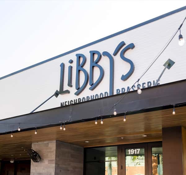 Libby's exterior sign