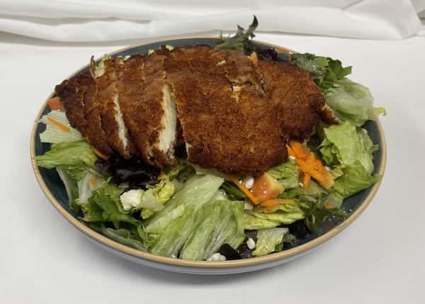 Mustard Crusted Chicken Salad