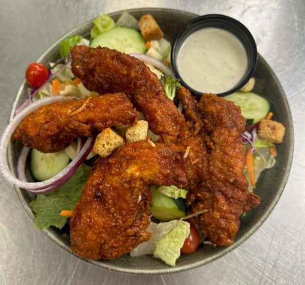 Buffalo Chicken House Salad