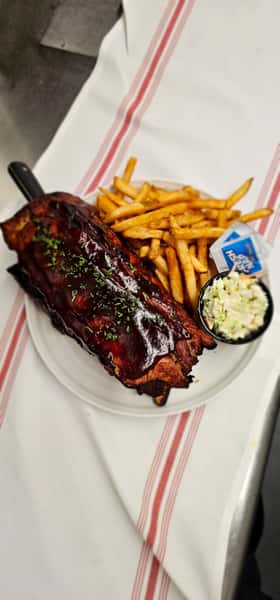 1/2 Rack BBQ Baby Back Ribs