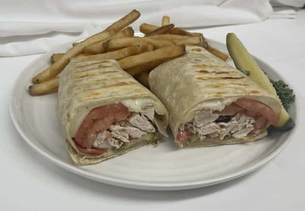 Grilled Chicken Veggie Wrap