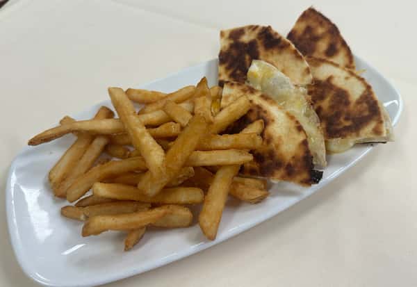 Kid's Chicken and Cheese Quesadilla