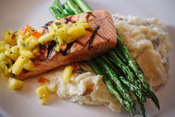 Tropical Grilled Salmon