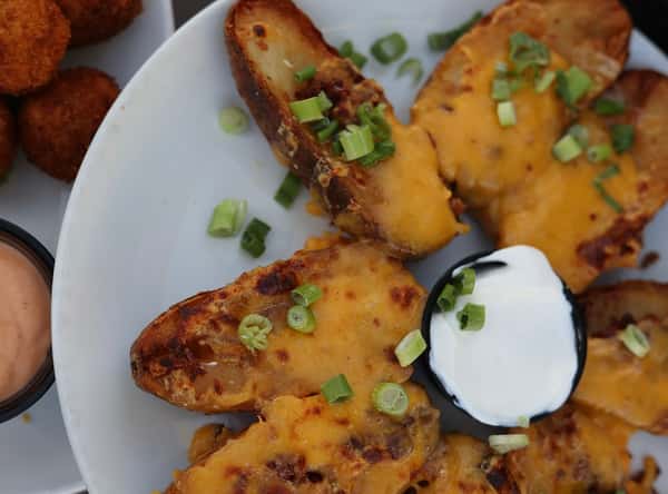 Stuffed Potato Skins ~ Gluten Free