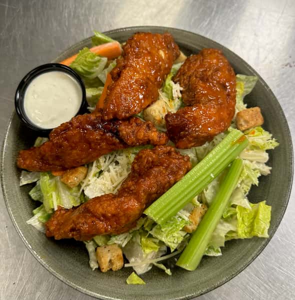 Buffalo Chicken Caesar W/blue cheese