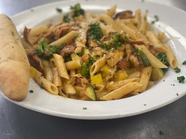 Blackened Chicken Alfredo