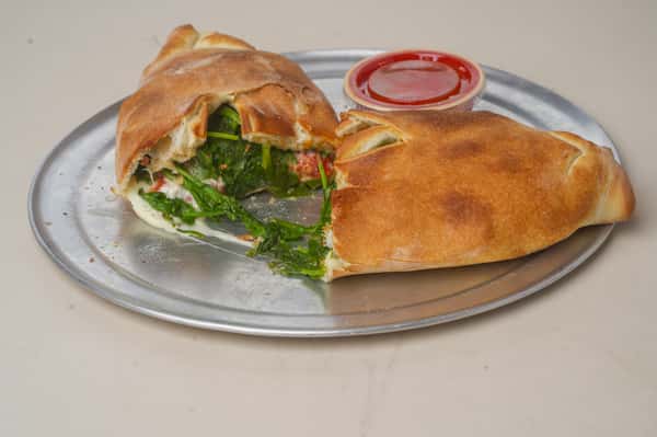 LARGE SPINACH CALZONE