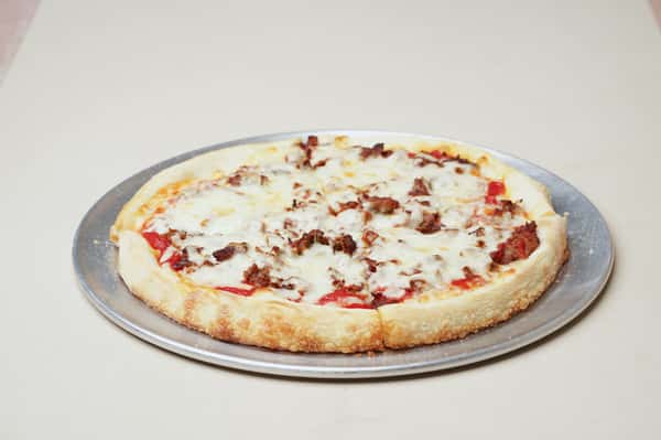 LARGE CHEESE STEAK PIZZA