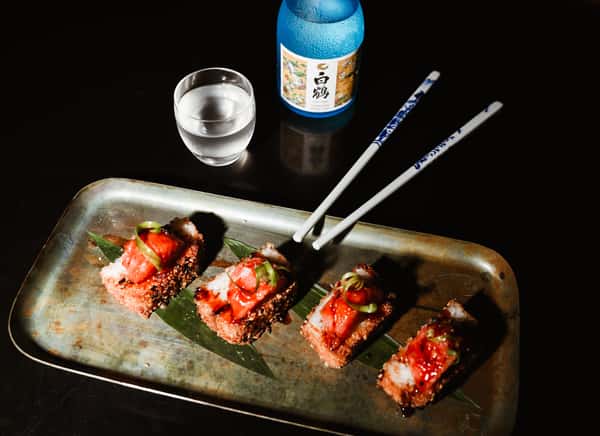 Crispy Rice and Tuna