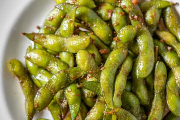 Garlic Edamame