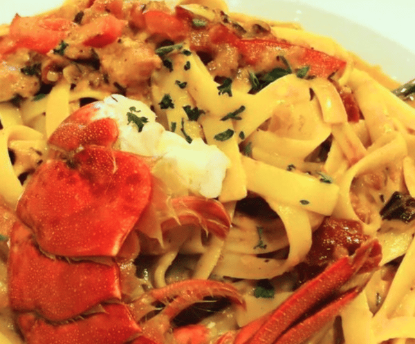 Lobster Fettuccini Pasta