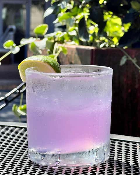 purple cocktail