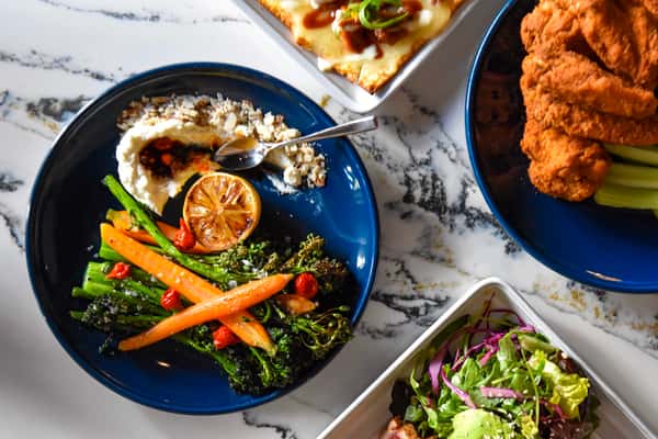 BROCCOLINI + CARROTS