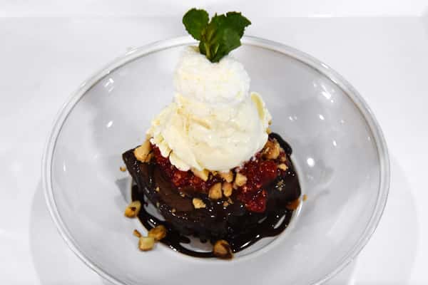DOUBLE CHOCOLATE BROWNIE