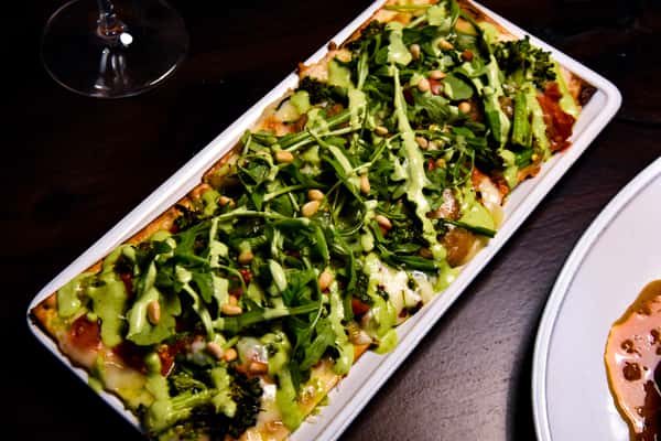 GREEN + MEAN FLATBREAD