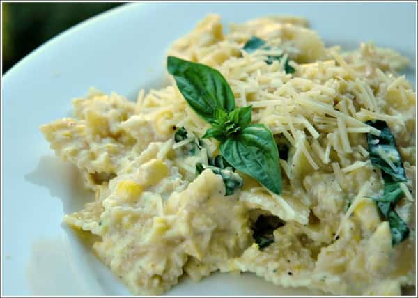pasta with pesto