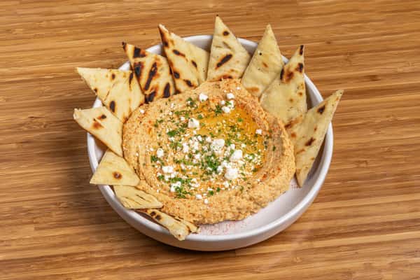Roasted Bell Pepper Hummus